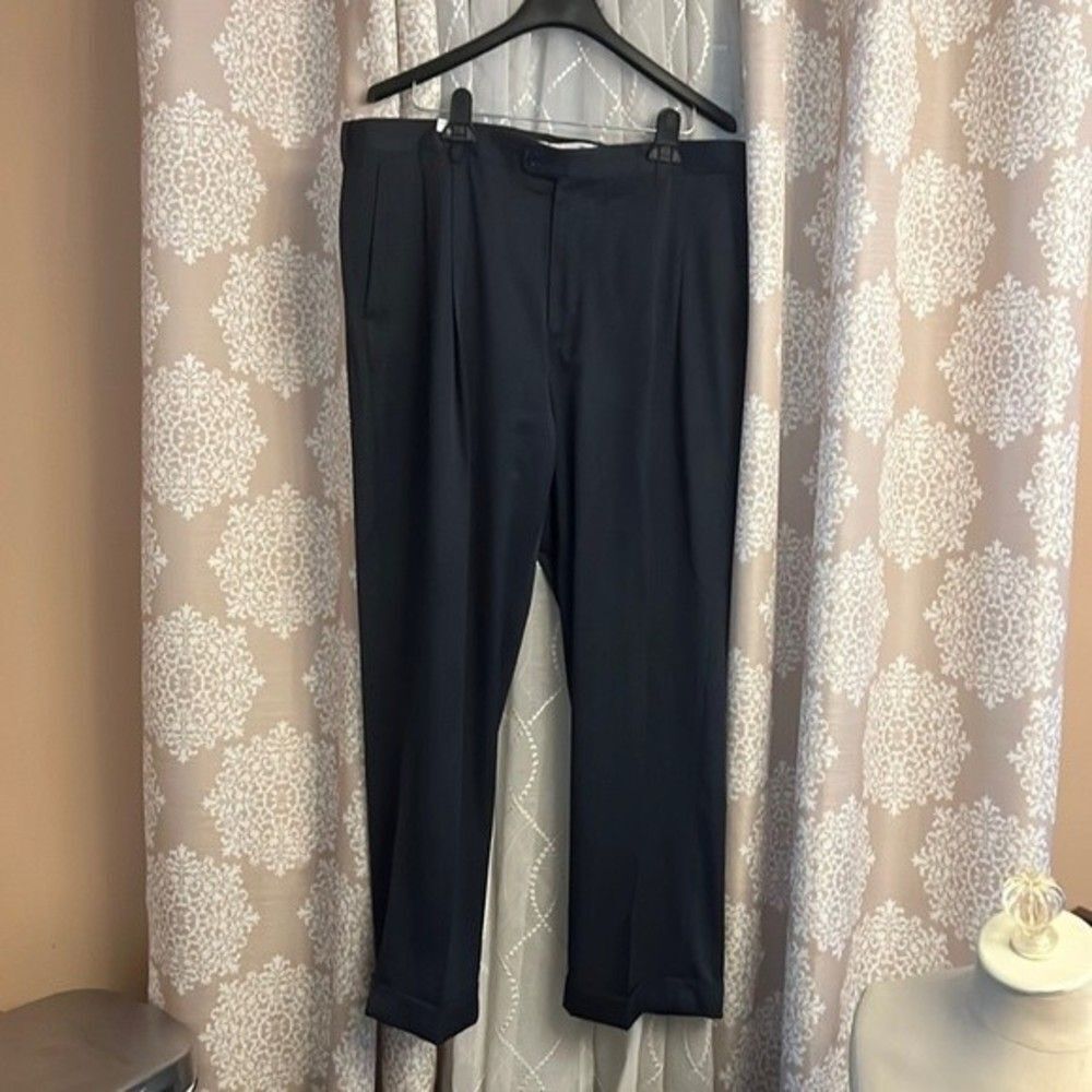 Men’s Dress Pants – Perry Ellis Portfolio – Pleat Front – Cuffed Bottom – 38x30